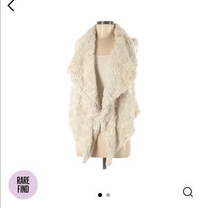 Dylan faux fur vest